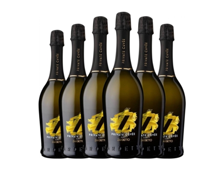 Espumante ZARDETTO Private Cuvée Brut Prosecco (0.75 L - 6 Unidades)