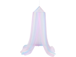 Mosquiteiro Cabilock Redondo Com Porta Dupla Para Berço, Mosquiteiro Para Cama De Bebê, Proteção Para Berço De Recém