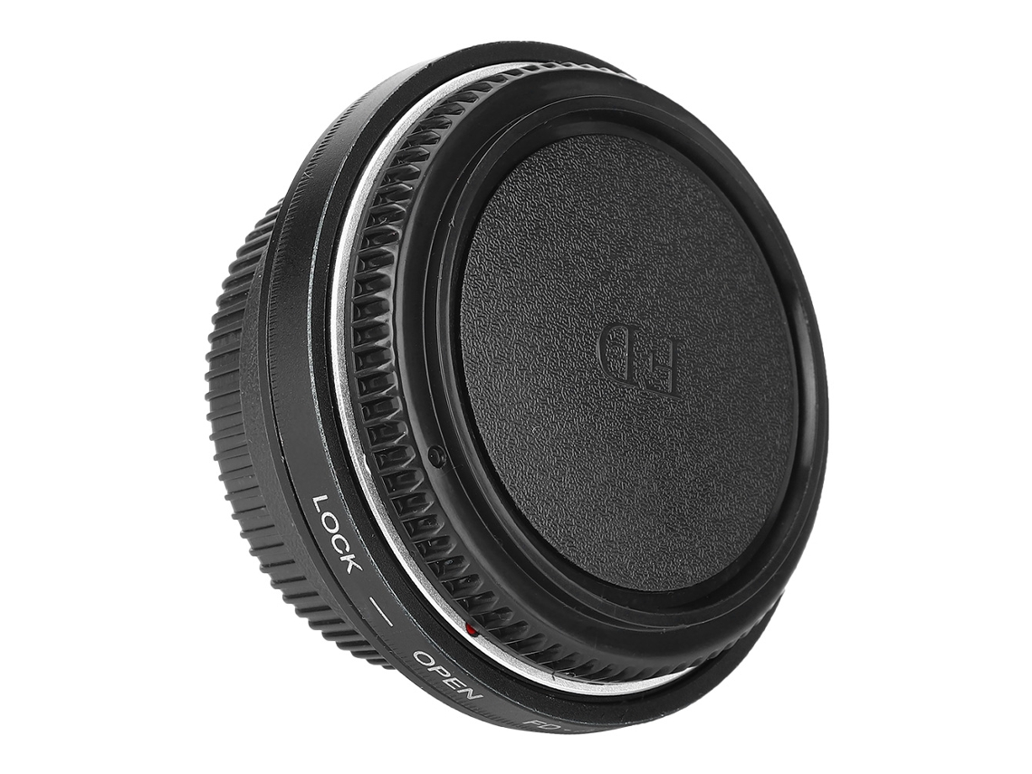 Anel Adaptador Fd-ai Para Lentes Canon Fd Na Montagem Nikon Ai Com Foco Infinito