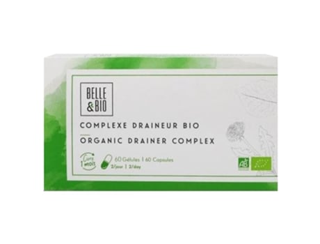 Complexo Drenante Orgânico 60 Cápsulas BELLE & BIO