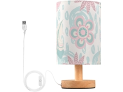 Mini Luminária De Leitura Kll, Luminárias Elétricas Estilo Boho Safari 6 Para Salas De Estar Pequenas