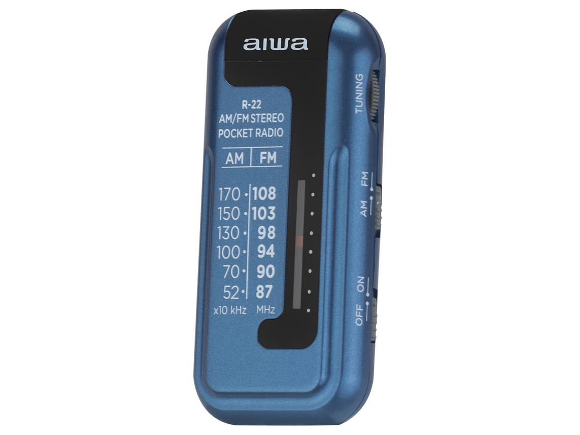 Mini Rádio De Bolso AIWA R-22Bl