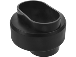 Anel De Nylon Preto Para Grades Portas E Portões, Solução De Fácil Instalação, Absorve A Expansão Térmica E Vibração