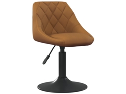 Dining Chair, Dining Chairs Vidaxl Marrom Veludo (n/a)