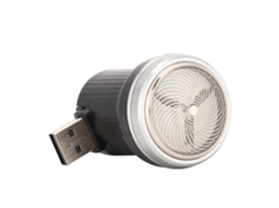 2026 afeitadora Eléctrica Usb Mini Portátil para Barba e Cabelo Máquina de Afeitar e Cortar Barba Preta