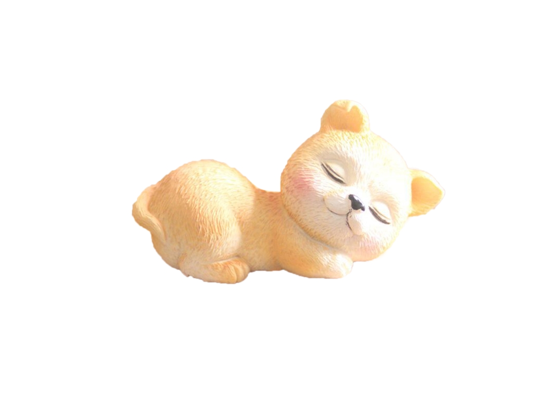 Modelo De Cão Miniatura Decoração Cute Com Iluminação Para Ambientes
