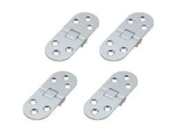 Conjunto De 4 Dobradiças Dobráveis Para Mesa, Planas Para Portas De Armários