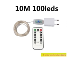 Ideal para Decoração de Natal, Etc. MDUG (fio de Luzes Led Coloridas de 10m com 100 Leds Cada)