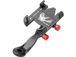 Suporte Para Celular De Bicicleta Com Rotação 360 Graus, Resistente A Impactos, Feito De Alumínio E Com Altura Ajustável