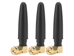 3 Peças Antena De Módulo Sem Fio 3dbi Sma Rosca Interna L Conector Sma Macho