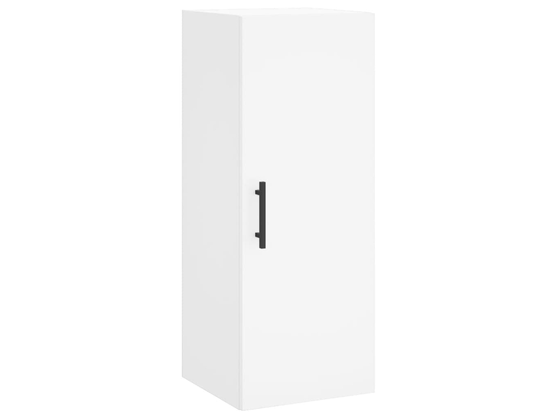 Wall Mounted Cabinet, Wall Mounted Cabinets Vidaxl Branco Madeira Processada (n/a)