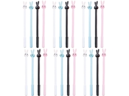 Conjunto De 24 Canetas Em Gel Stobok Com Orelhas Compridas, Design