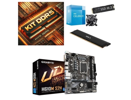Kit Ddr 5 Evolution pré-montado e testado Intel Core I3 32 Gb Ssd Nvme 2 para Marquel