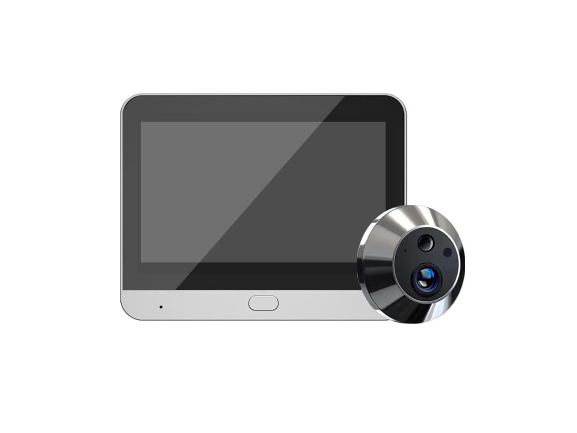 Ed 300pb Sem Fio Tuya Smart 3mp Campainha com Áudio Bidirecional, Câmera de Segurança Visualização GOKOCO
