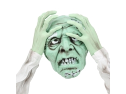 Primerox esqueleto Mão de Punho Calavera Decoração Casa Assombrada Propriedades de Terror Halloween Verde