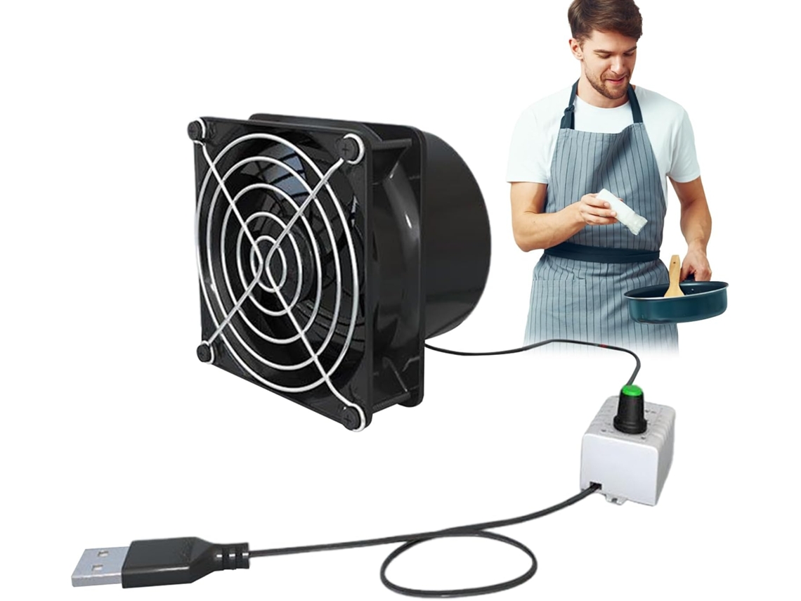 Extrator De Fumaça Para Ventiladores Domésticos | Ventiladores