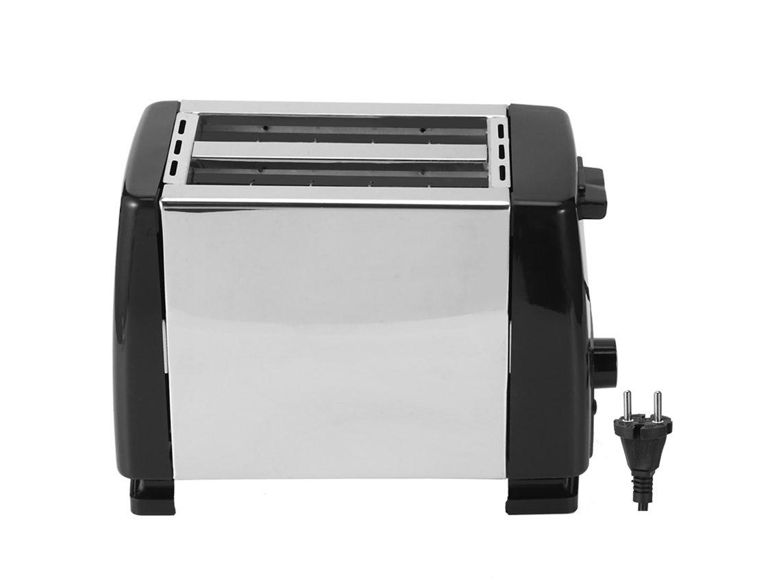 Toaster LAXISCREED de 650 850w para 2 Fatias, Ideal para Torradas e Pequeno almoço, Cor Preta