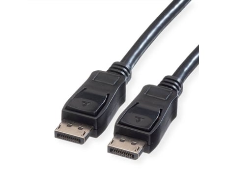 Cabo VALUE (DisplayPort e LSOH - 7.5m - Preto)