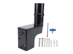 Kit De Montagem De Satélite Para Telhado/parede, Aço Inoxidável, Resistente, Prato Retangular, Suporte Curto
