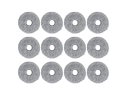 Conjunto De 12 Panos De Microfibra Para Aspirador Robô Qrevo Master/v20/p10s Pro - Peças De Reposição_ptg