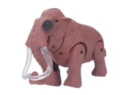 Primerox brinquedo Elétrico de Animal com Som e Luz Andando Seguro Interativo Simulação Mundo Animal Ny009‑b