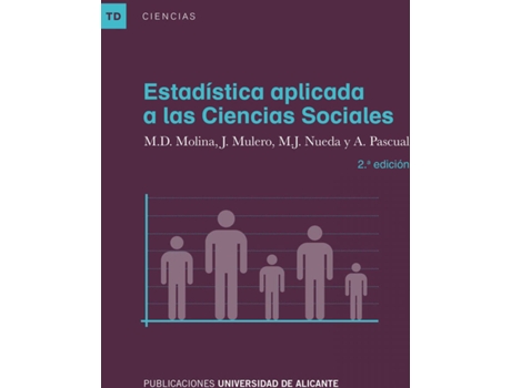 Livro Estadistica Aplicada A Las Ciencias Sociales de Maria Dolores Molina (Espanhol)