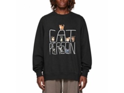 Rockinstone Pet Person By Drunkdrawn Black Sweatshirt Unique Designer Style