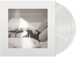 Taylor Swift The Tortured Poets Department 2Lp Vinil Branco Capa Dupla