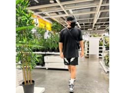 Shortas de Malha Masculinas Respiráveis com Bolsos para Treino Gym e Casual