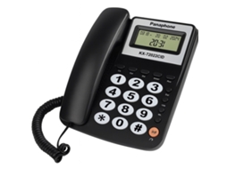 Telefone Fixo Panaphone Kx T2022cid Preto