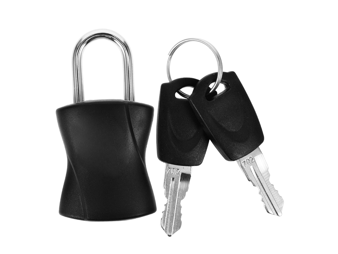 Cadeado Com Chave Para Bagagem, Com Chave, Para Mochilas E Malas