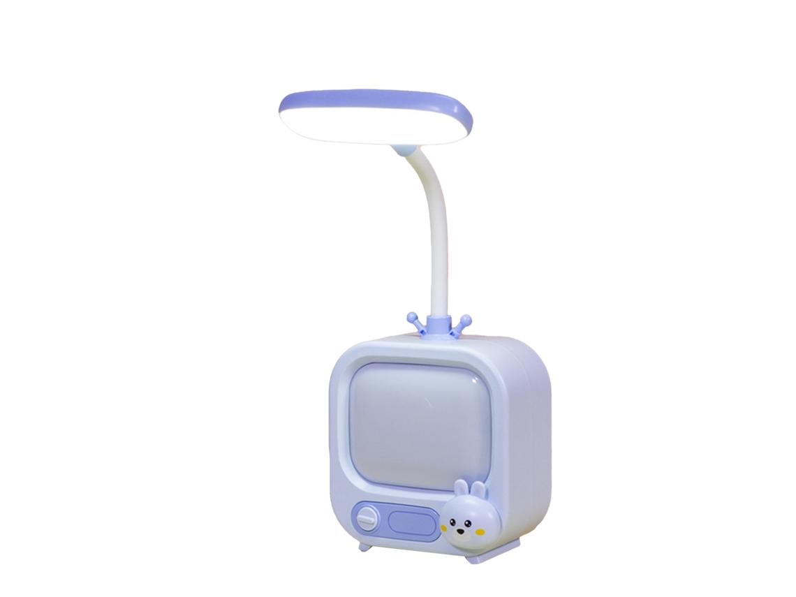 Luz de Mesa portátil USB recarregável para estudo leitura decorativa quarto azul com proteção ocular com S/MARCA