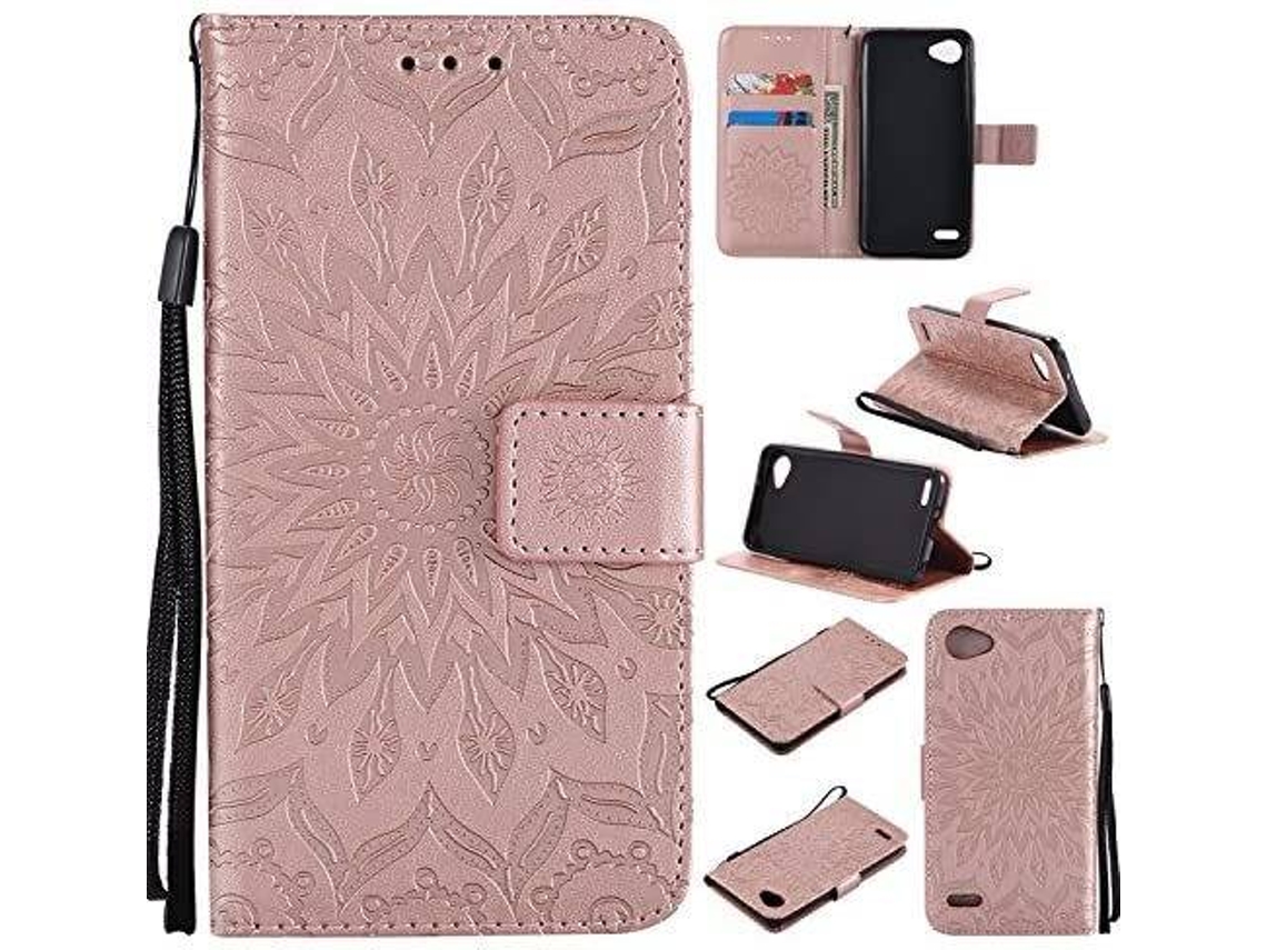 Capa LG Q6 Plus HONGWE. Rosa