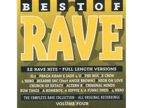 Cd Best Of Rave Volume 4 Low Price Music