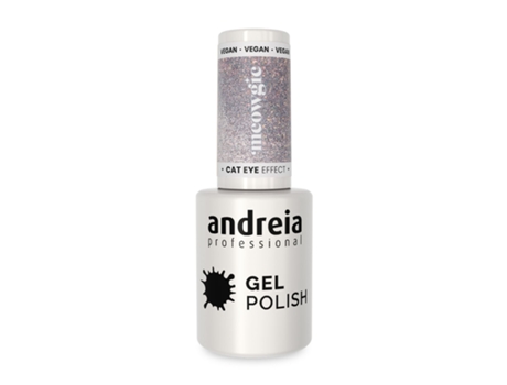 Andreia Verniz De Unhas De Gel Meowgic Cat Eye Effect Mc1 10ml Andreia Professional