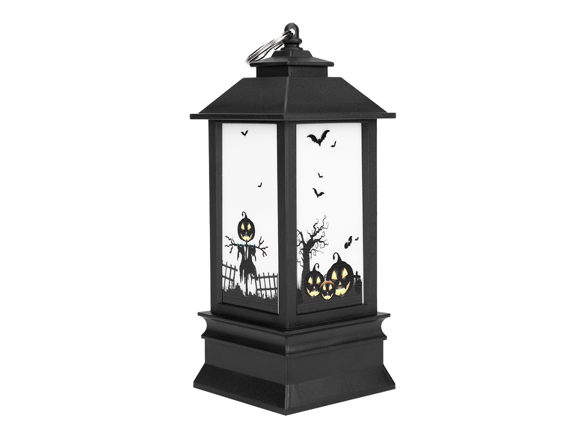 Lâmpada De Óleo Com Chama Simulada De Halloween (estilo Chama) (abóbora) Eoocoo