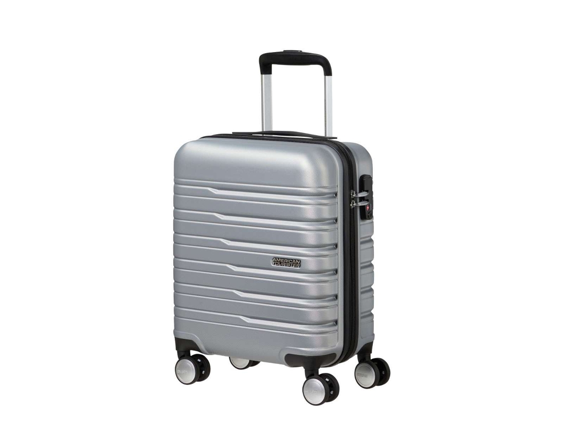 Mala De Cabina Underseater Flashline 45cm 4 Rodas 23l Prata American Tourister