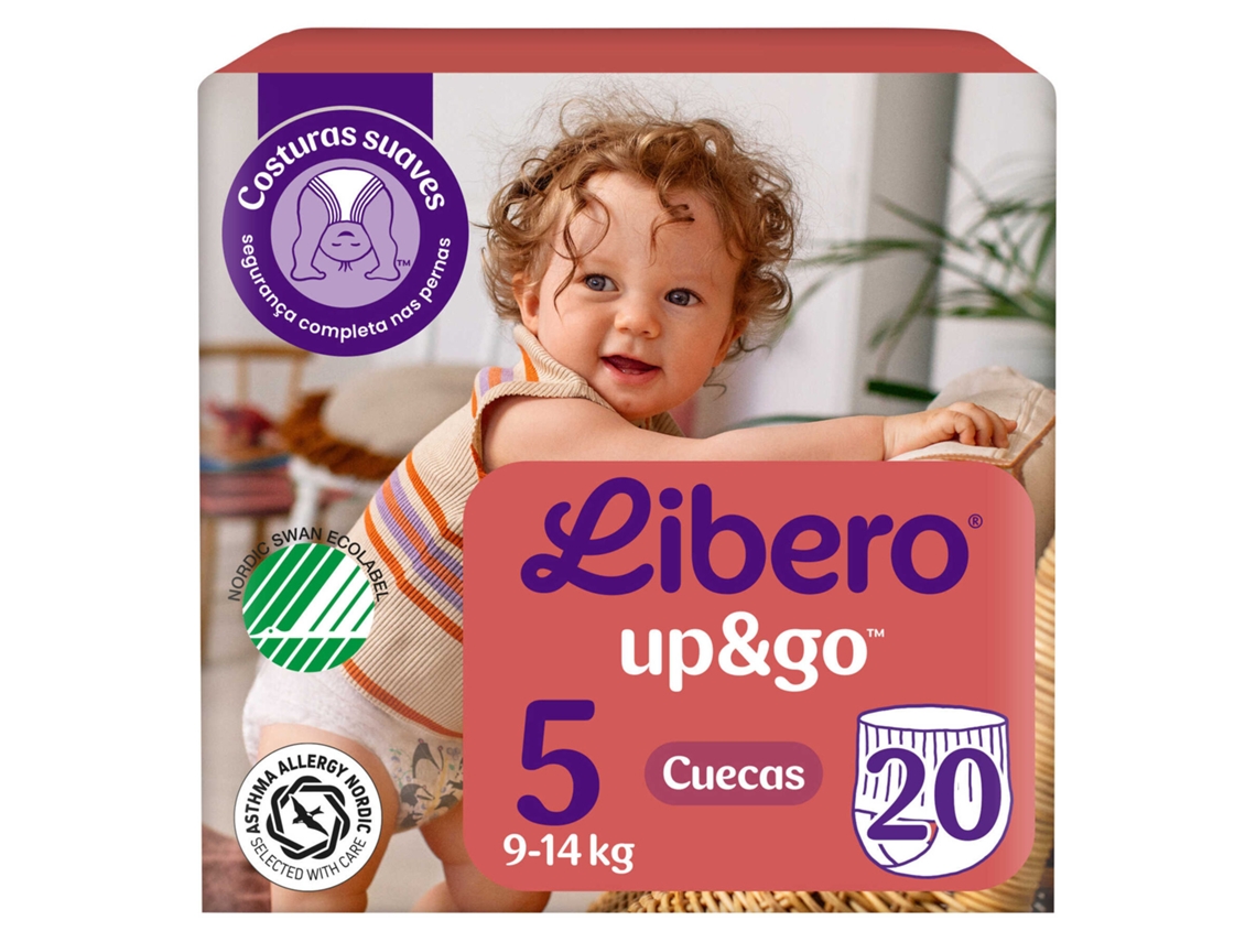 Fralda Up&Go T5 10-14 Kg Libero