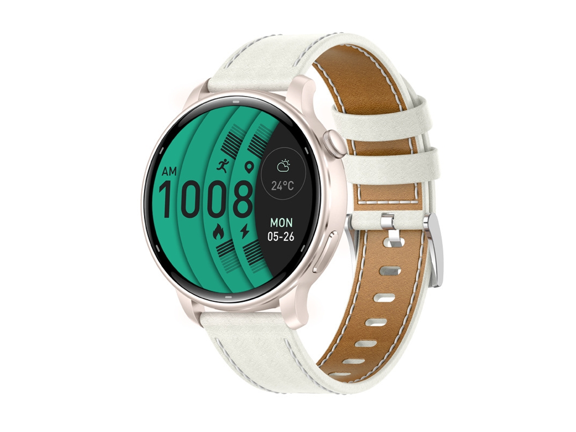Smartwatch MDUG com Gps, Satélite, Bússola, Chamadas Bluetooth (branco)