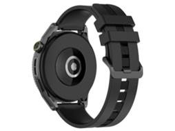 Pulseira De Relógio Lurelia Silicone 22 Mm Para Huawei Watch Gt3 Se/watch Gt Preto