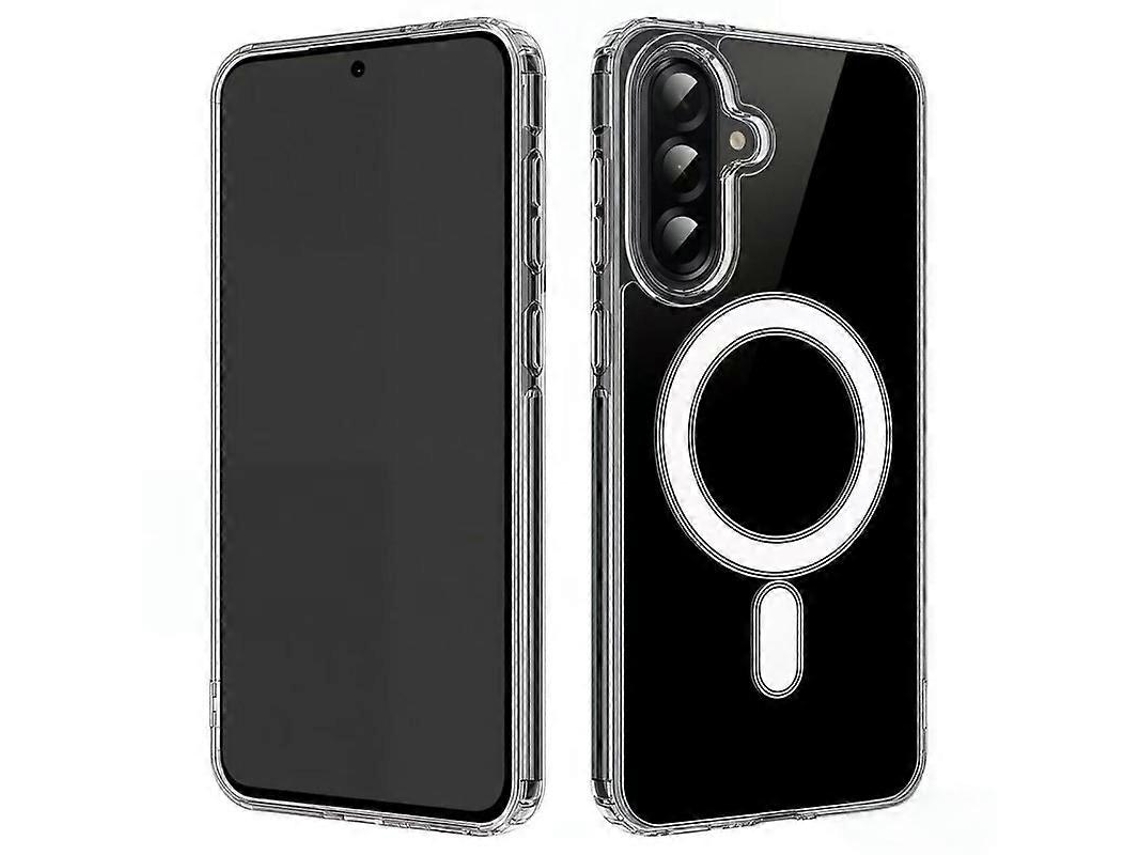 Capa Transparente Para Samsung Galaxy A54 5g Compatível Com Magsafe Wanlonfeng Série Lm2