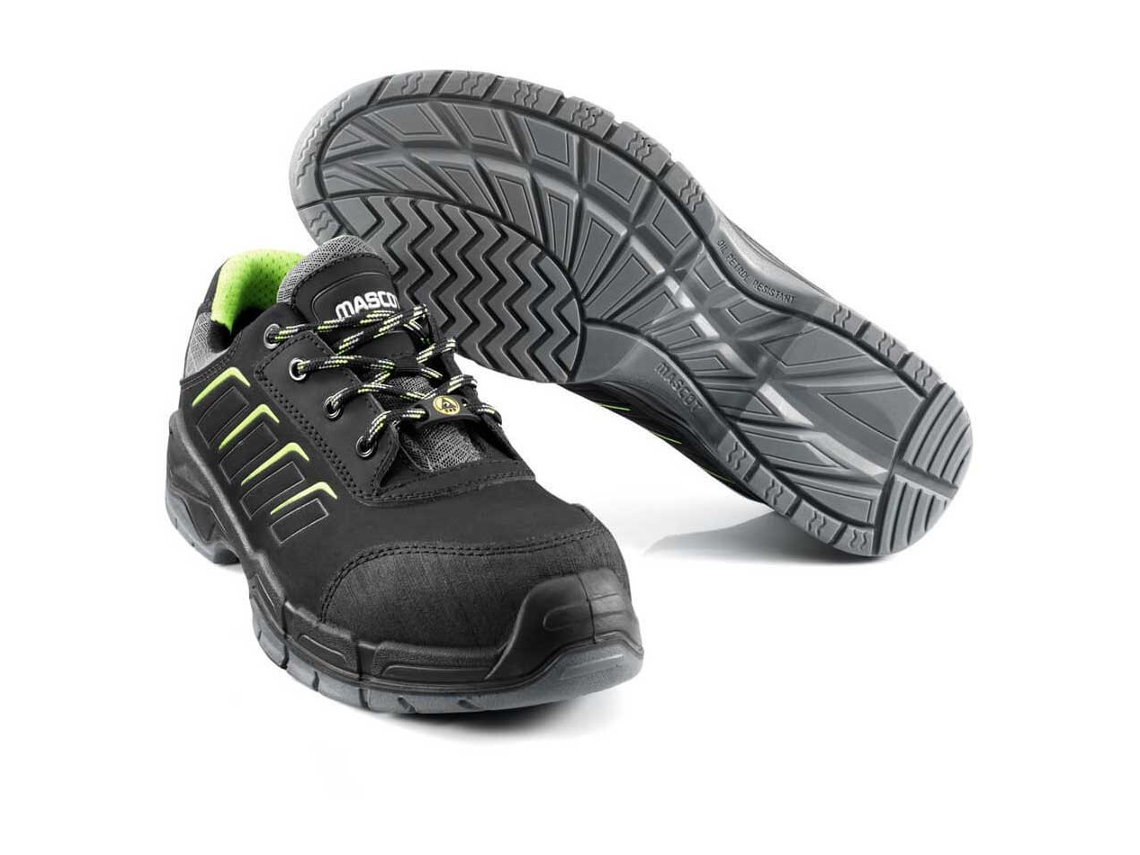 Calçados De Segurança Largos Footwear Fit F0110 Preto EU 46 MASCOT