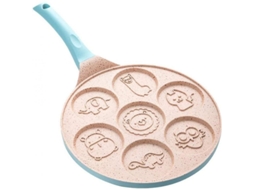 2026 moldes de Panquecas Animales 7 Formas Bonitas Antiadherentes para Cocina Azul (azul)