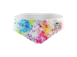 Slip de Banho Chupa Chups Paint Colorido L Homemotso