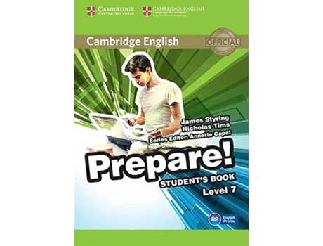 Livro Cambridge English Prepare! 7 Student (Exams) de Vários Autores (Inglês)