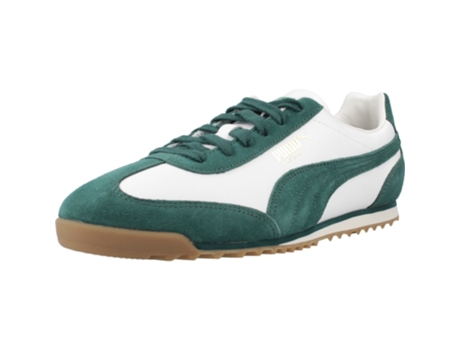Sapatos Retro De Homem Puma Yellow Arizona Tecido Branco (44)