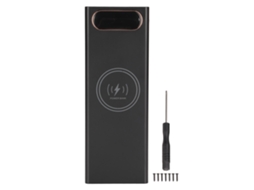 Kit power bank com carregamento rápido e sem fio EOOCOO