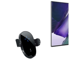 Carregador Carro Ultra Montagem Qi Para Samsung Yizhood Preto