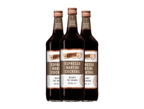 Licores DE KUYPER Espresso Martini Cocktail (1 L - 3 Unidades)