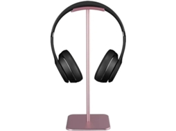 Lurelia Organizador Gamer Para Headset E Controladores, Base De Mesa, Para Comandos, Liga De Alumínio, Rosa